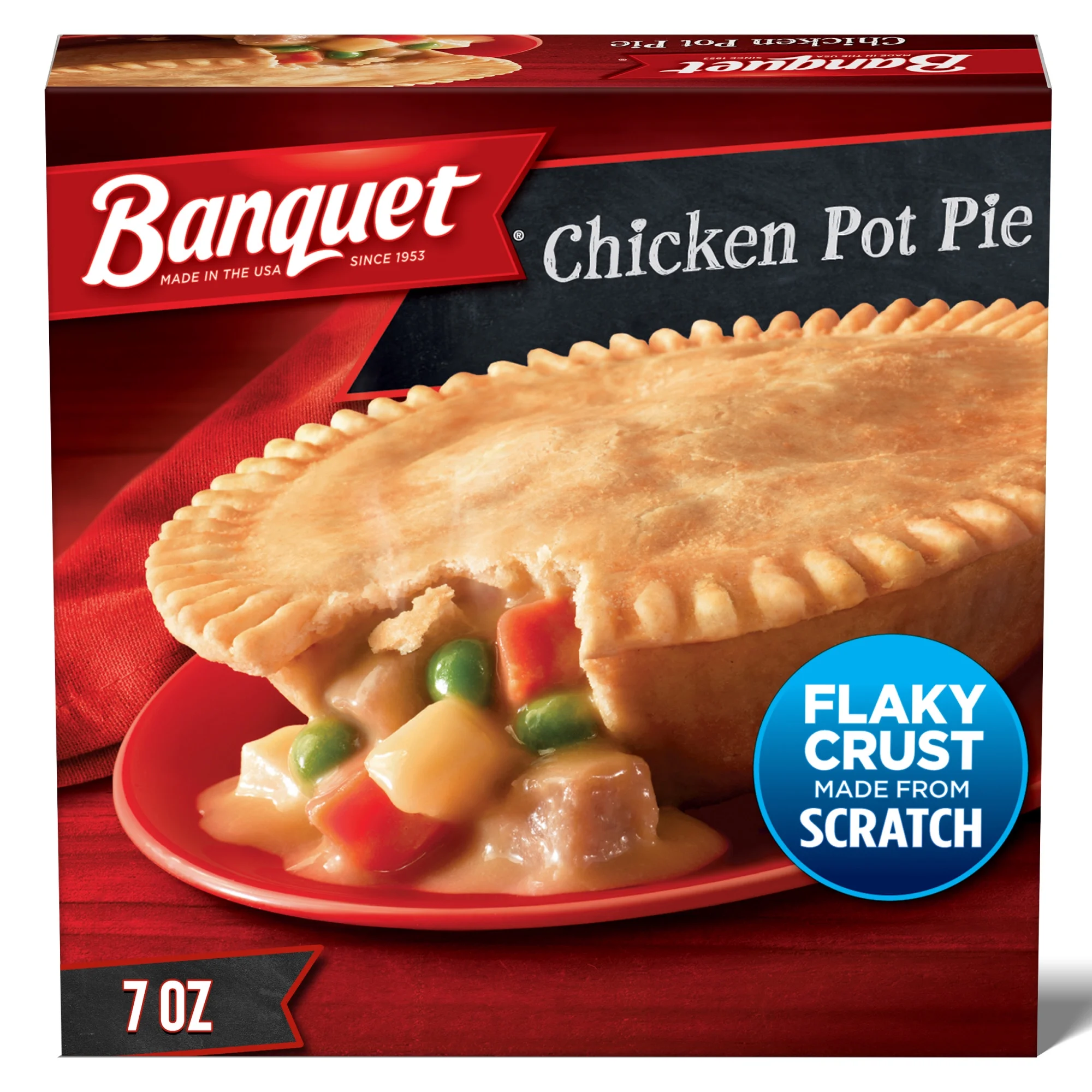 Banquet Chicken Pot Pie, Frozen Pot Pie Dinner