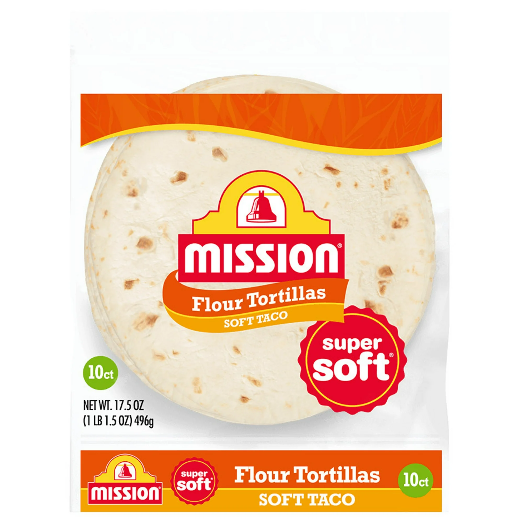 Mission Super Soft Soft Taco Flour Tortillas