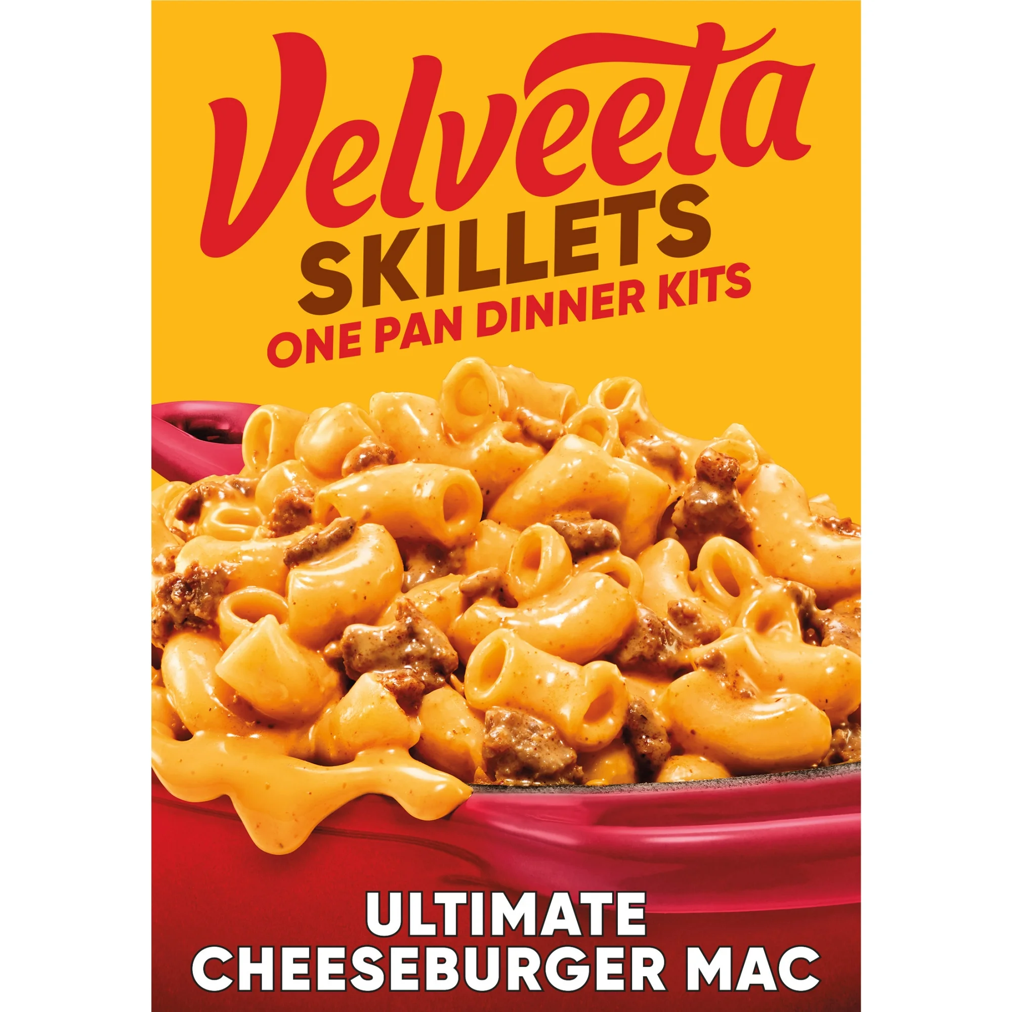 Velveeta Ultimate Cheeseburger Macaroni and Cheese Dinner Kit